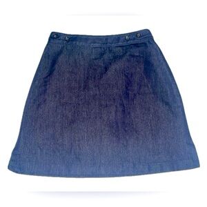 Banana Republic Denim Skirt with Built in Shorts Size 2